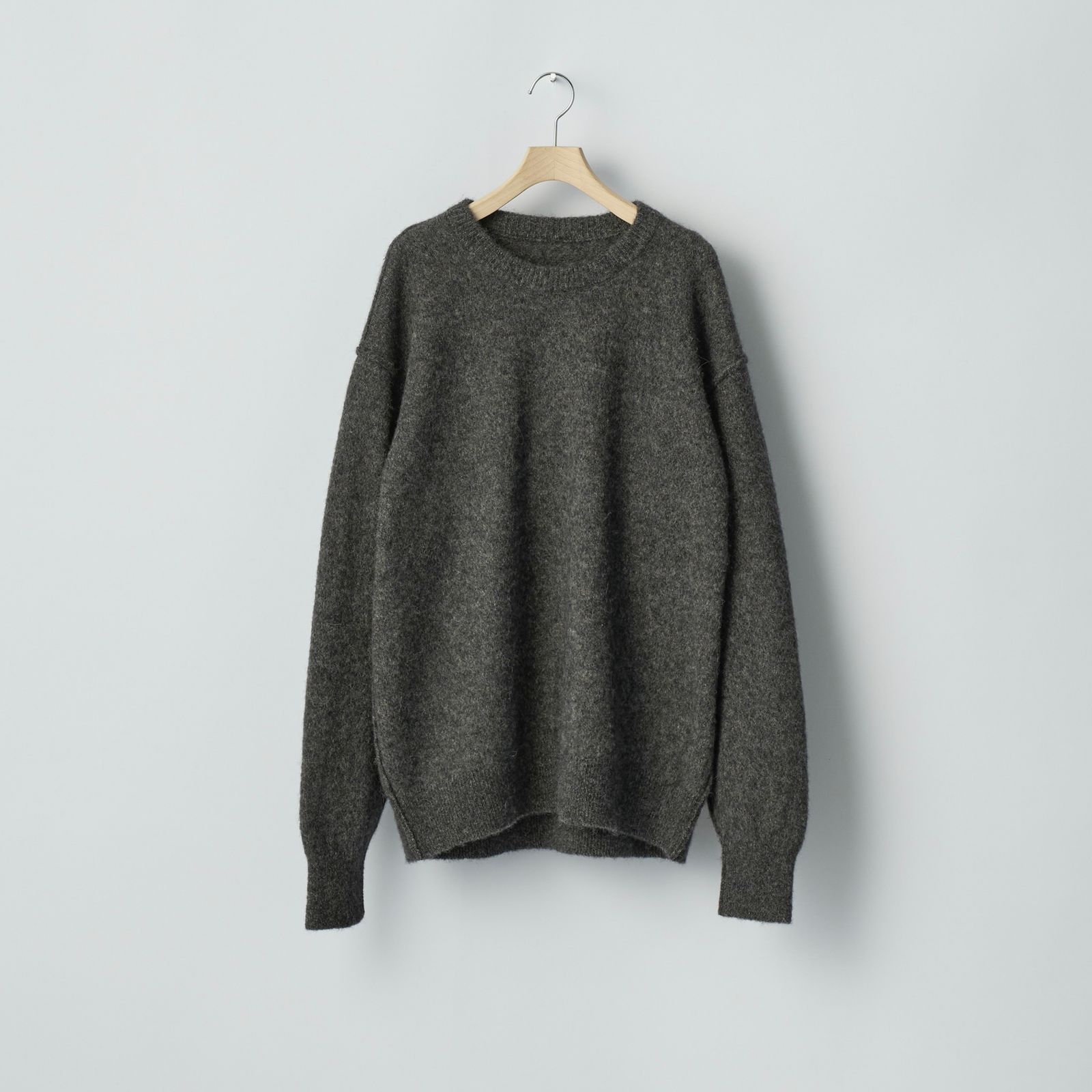 【残りわずか】Wool/Alpaca Knit Crew Neck LS