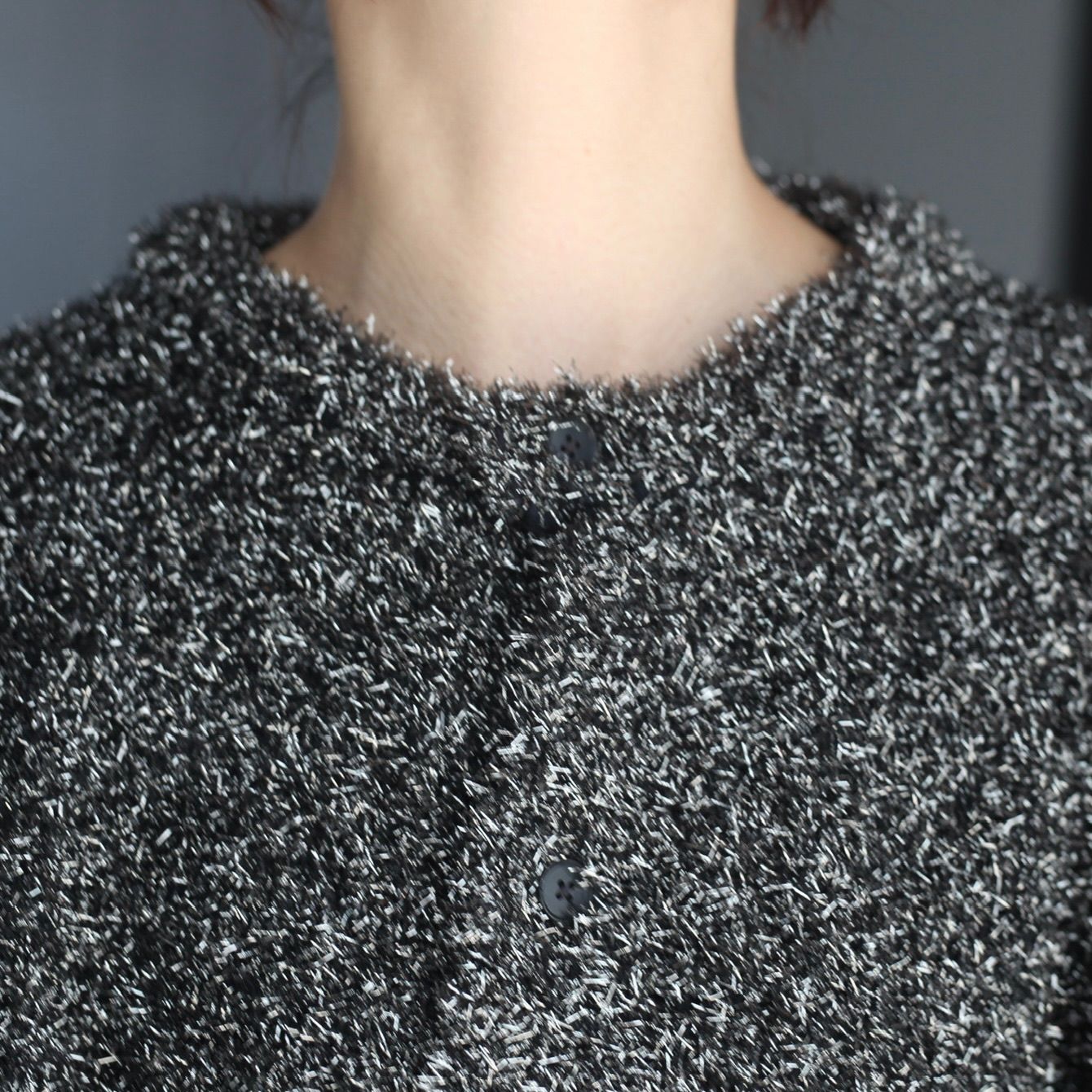 【残りわずか】Glitter Fur Knit Cardigan