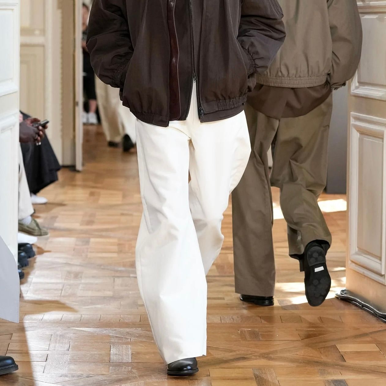 【残り一点】Double Weave Cotton Round Pants