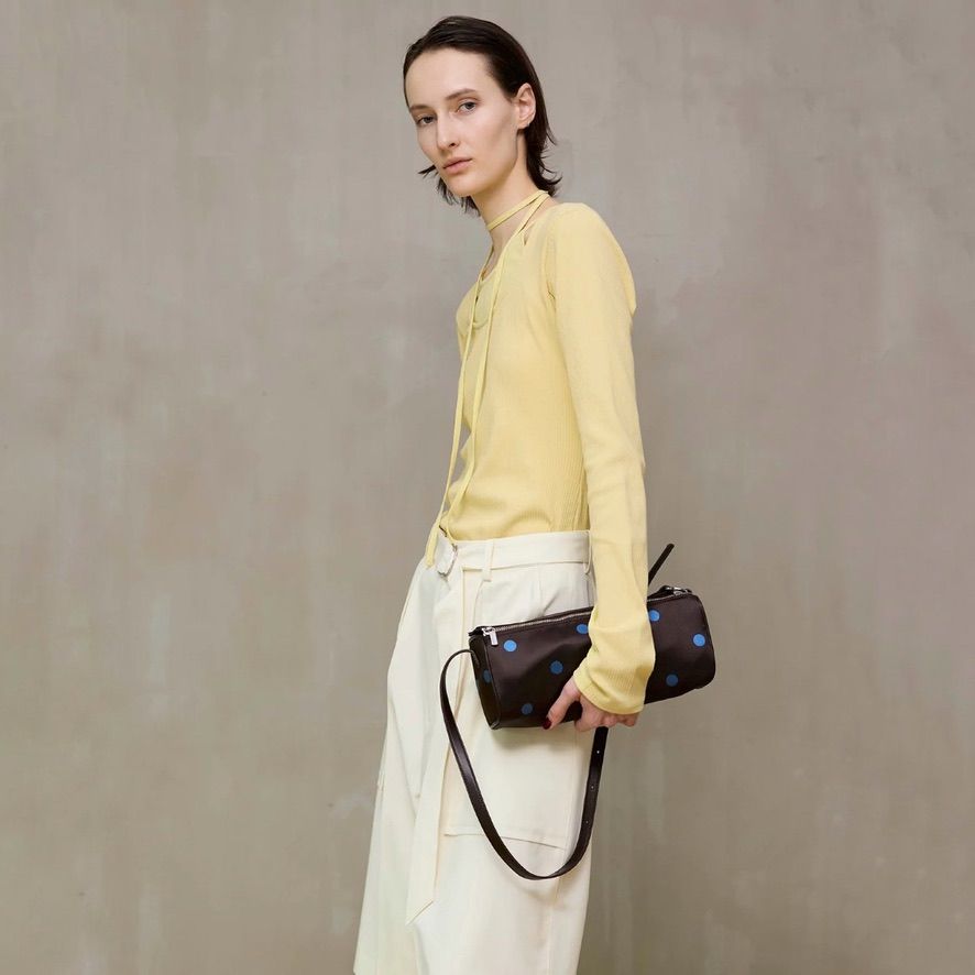 【残り一点】レイヤードリブトップス