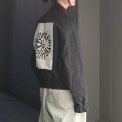 【残り一点】MBLパッチロゴジップブルゾン