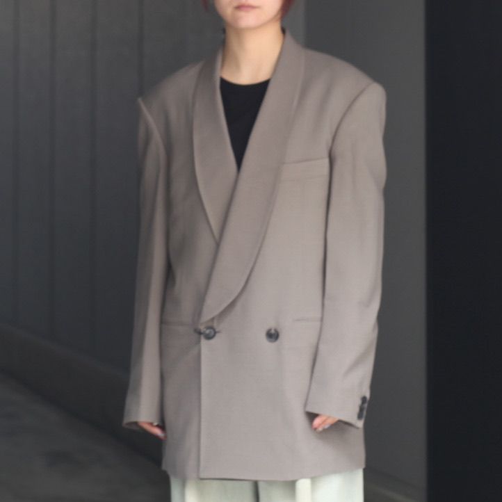 【残り一点】2B Double Breasted Shael Collar Jacket