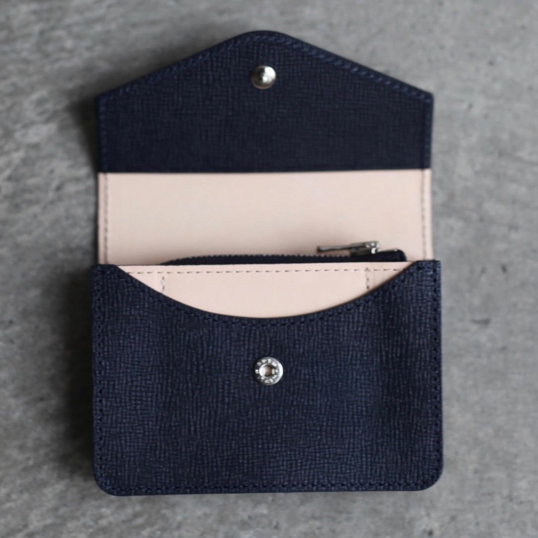 Hender Scheme 財布 Wallet(NAVY）収納袋・箱付き Hender Scheme Flap Wallet Navy – Neighbour