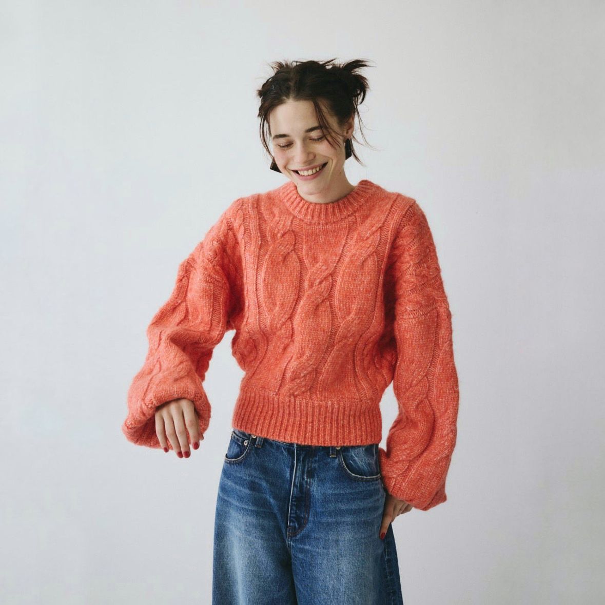 【残り一点】Mix Knit Tops