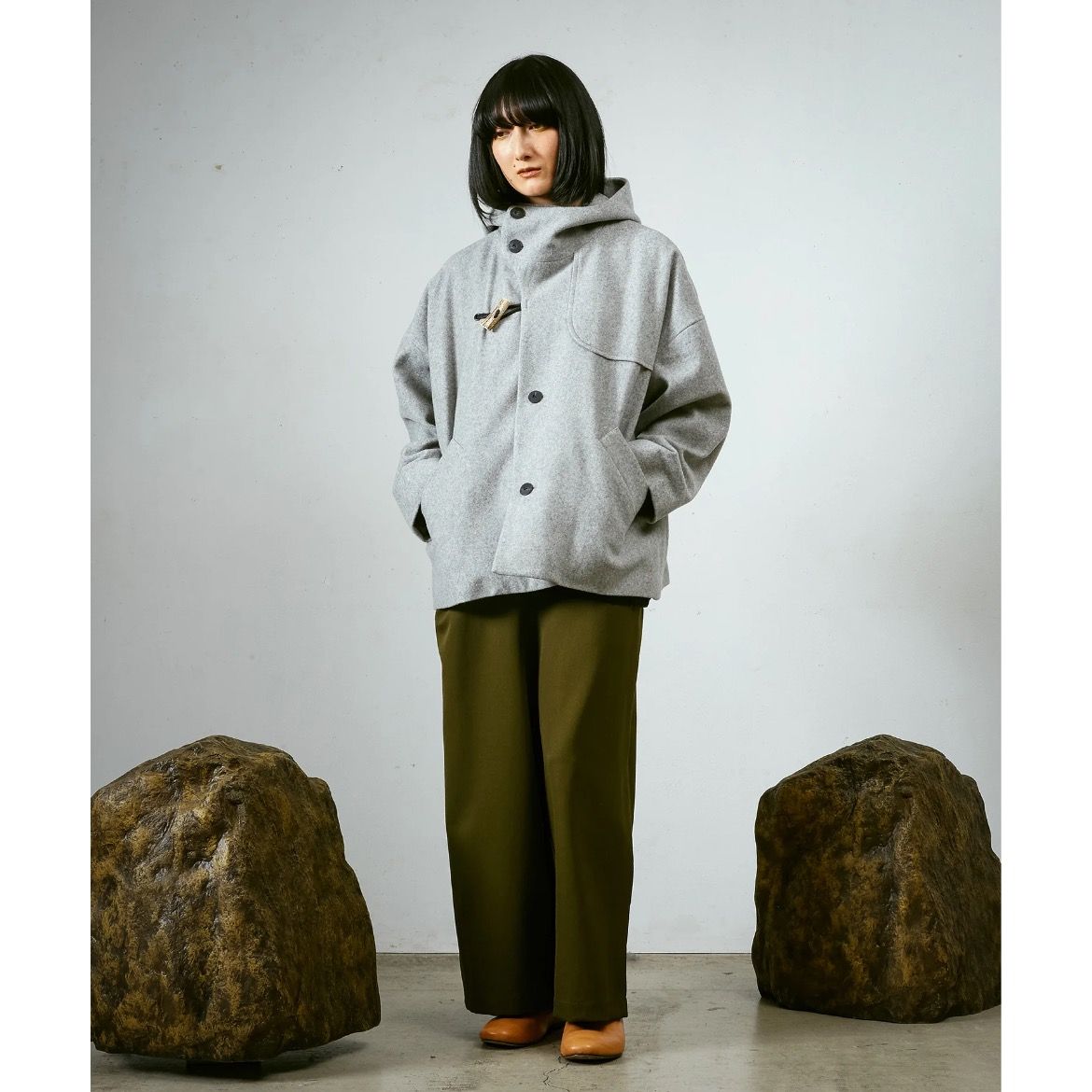 【残り一点】メルトンダッフルショートCT