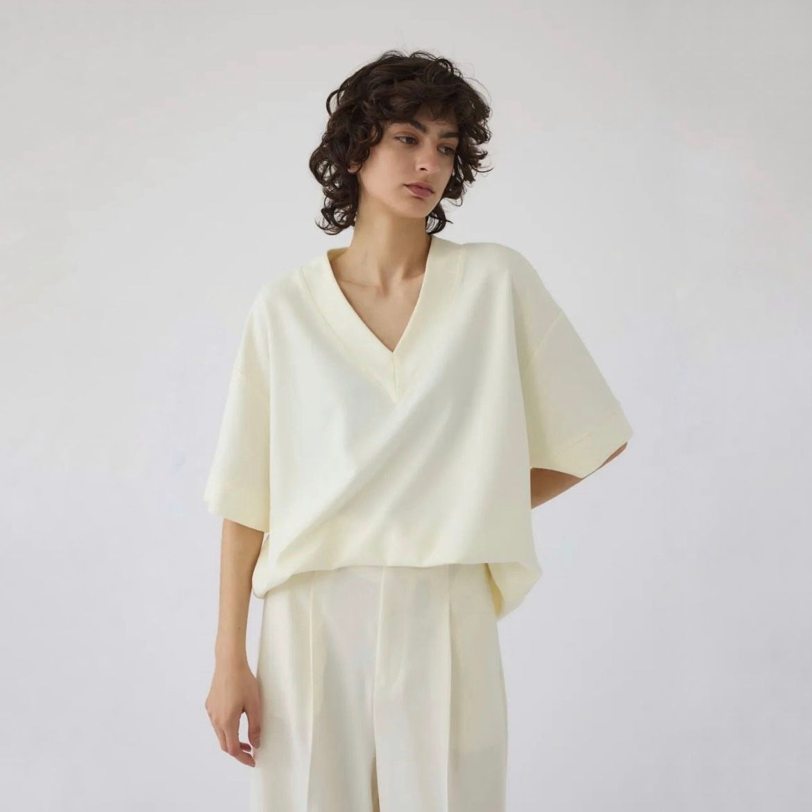 RIM.ARK - 【残り一点】Mannish V-Neck Tops | ACRMTSM ONLINE STORE