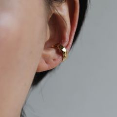 【残り一点】Crockery Ring Ear Cuff(GOLD)
