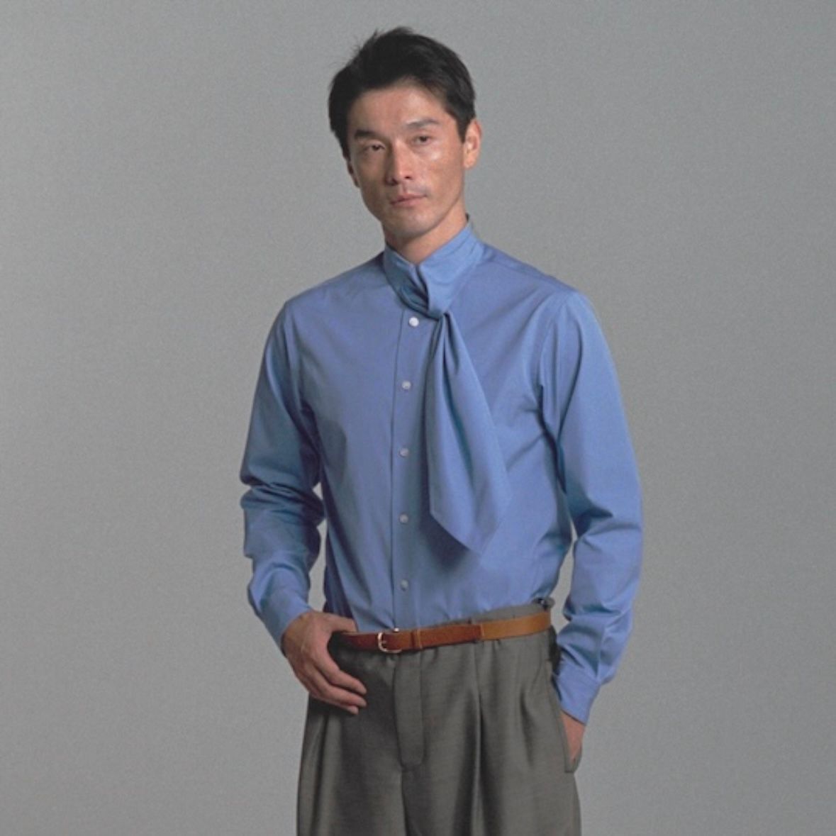 【残り一点】Ascot Tie Collar Shirt