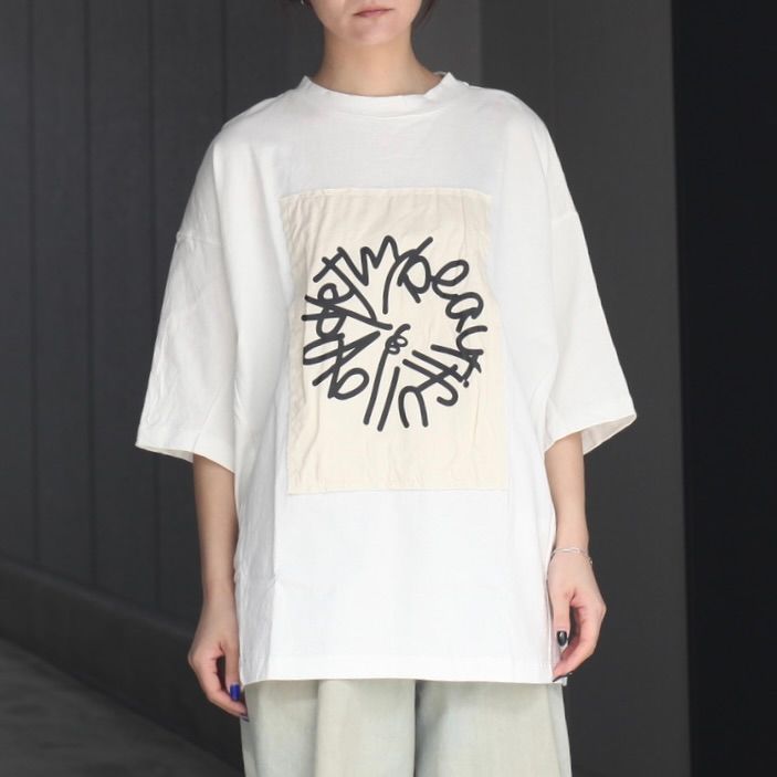 【残り一点】MBLドルマンスリーブプリントS/S Tee