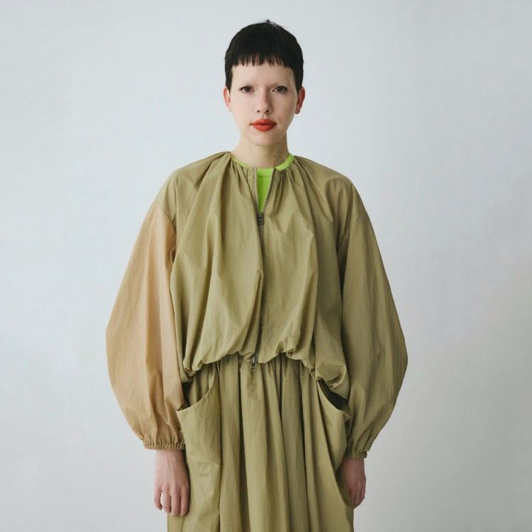 【残り一点】Balloon Hem Nylon Blouson