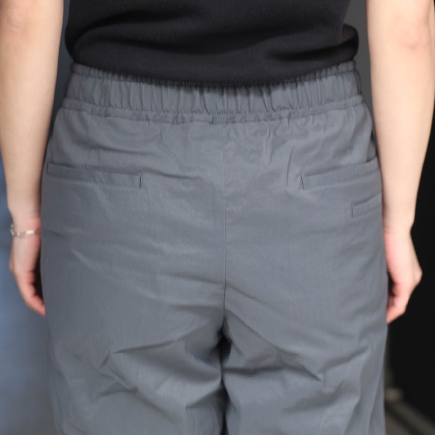 【残り一点】Wide Tailored Pants(QUINN_NYLON)