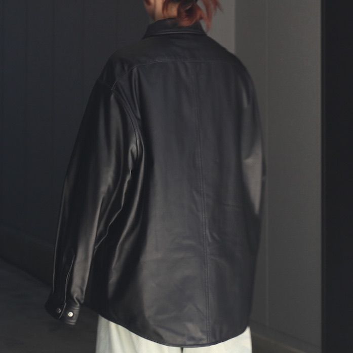 【残りわずか】Leather Shirts Jacket