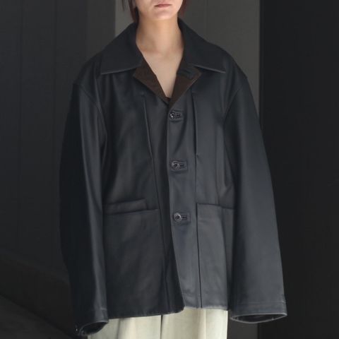 【残り一点】Leather Workwear Jacket