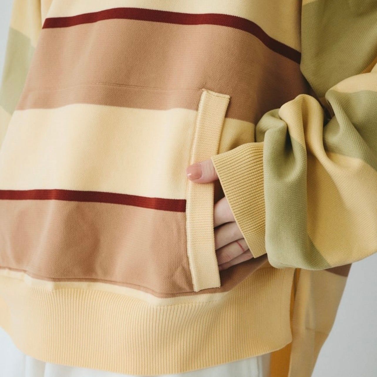 【再販売通知受付可能】Border Boy Knit Tops