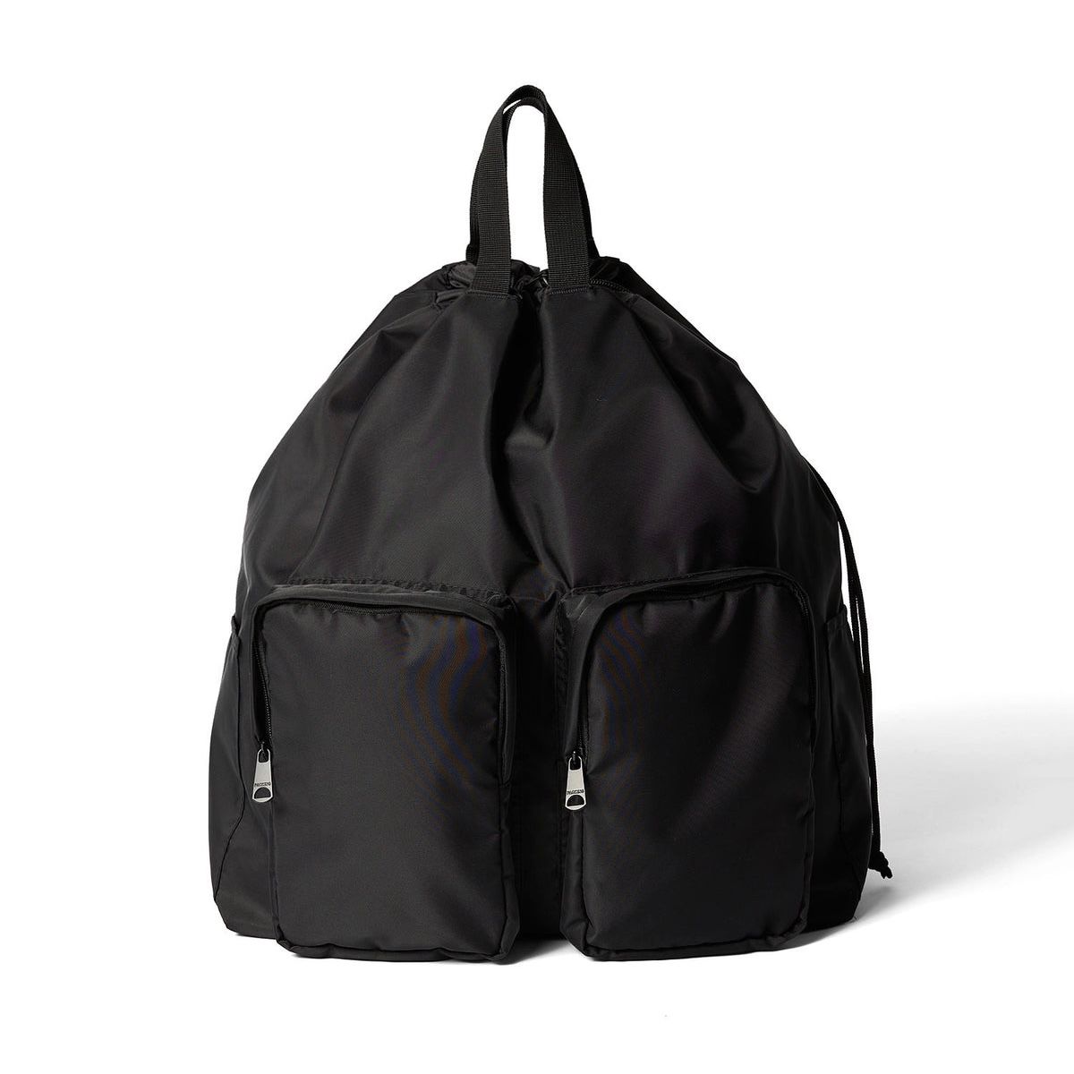 LAD MUSICIAN バックパック 黒 アシンメトリー BLACK BACK PACK（バックパック/リュック）｜LAD MUSICIAN（ラッド