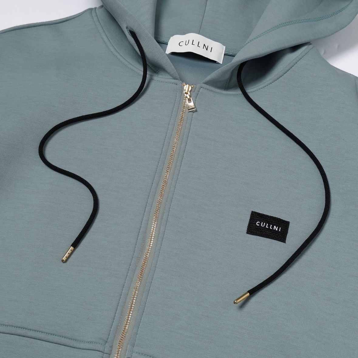 【残り一点】Cullni Embroidery Patch Zip Up Hoodie
