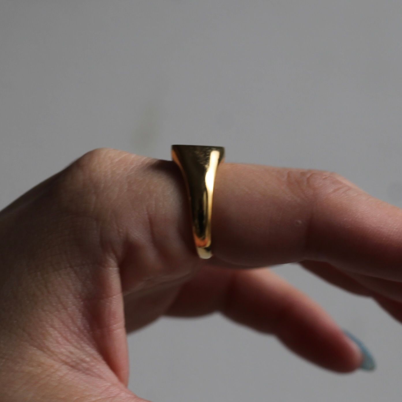 【お取り寄せ注文可能】Rough Heart Dalmatian Stone Ring(MD GRAY×GOLD)
