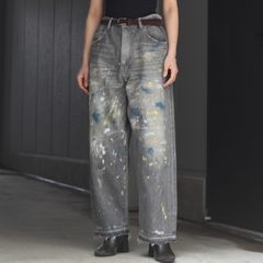 【残りわずか】TYPE001 Big Jean Trouser(Paint)