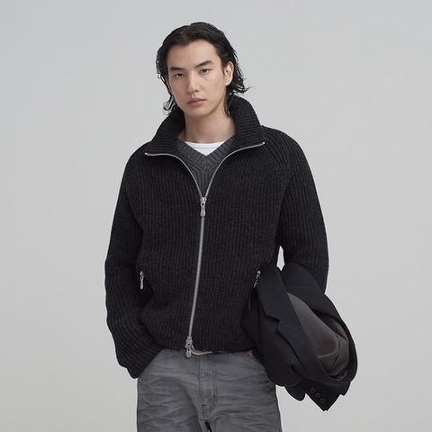 【残り一点】Drivers Zip Up Sweater