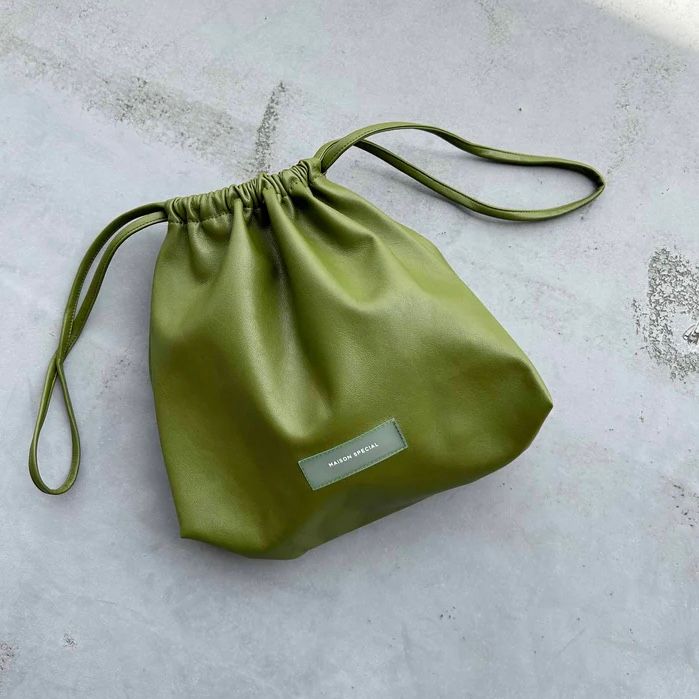 【残り一点】Vegan Leather 2way Purse Small Shoulder Bag