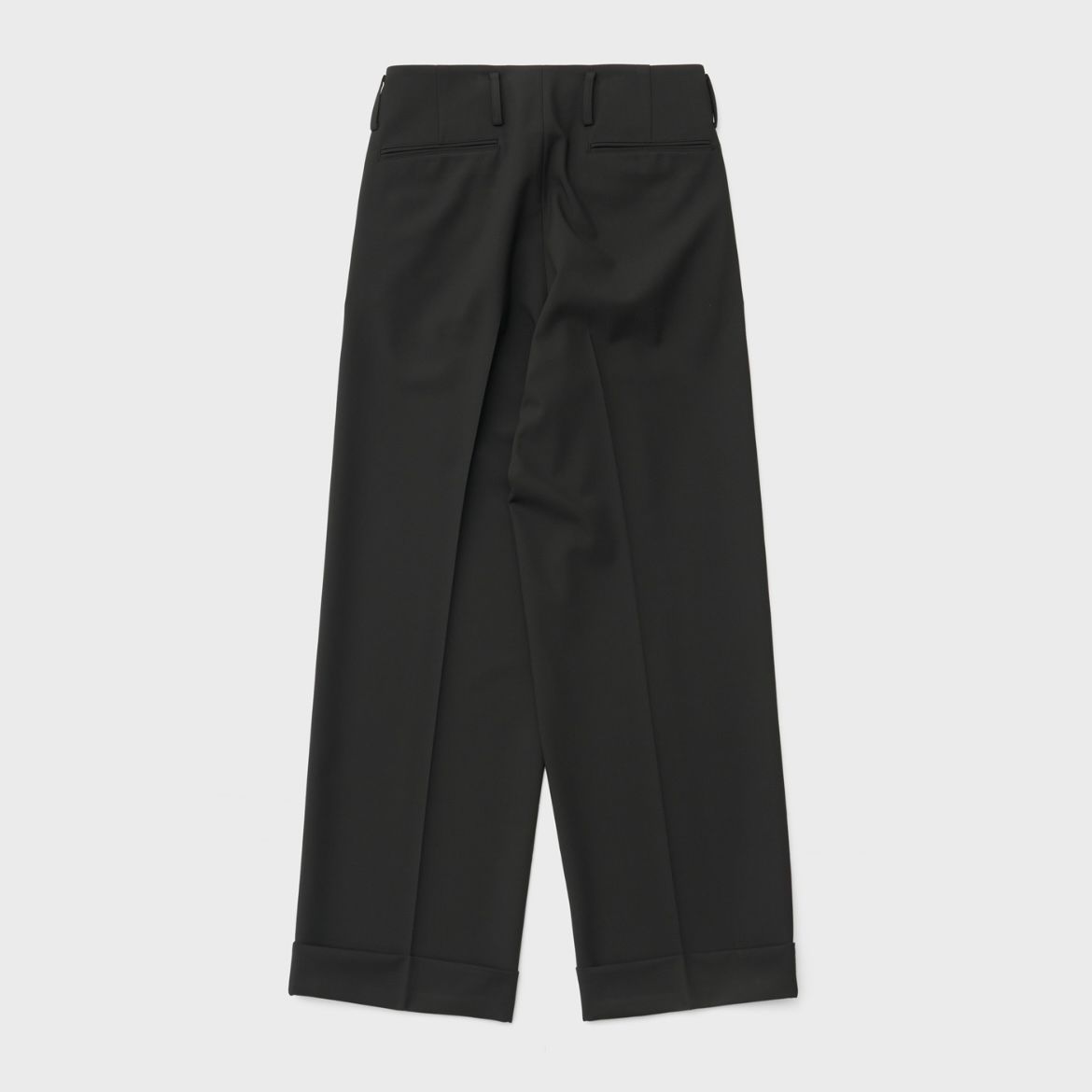 【残り一点】Flow Wide Turn-Up Pants
