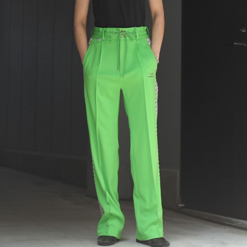 TTT MSW - 【残りわずか】Jersey Flower Straight Pants