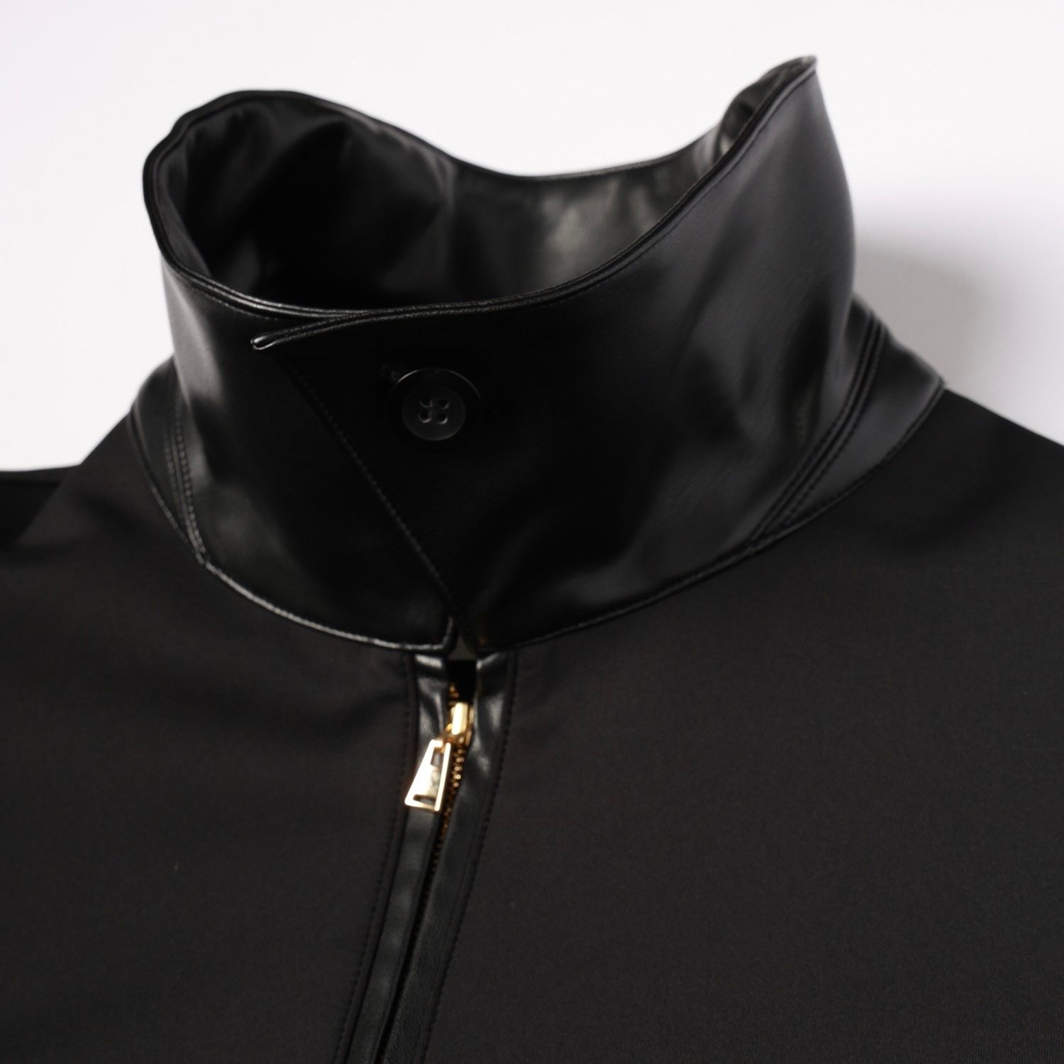 【残り一点】Double Cloth Half Zip Riders Pullover