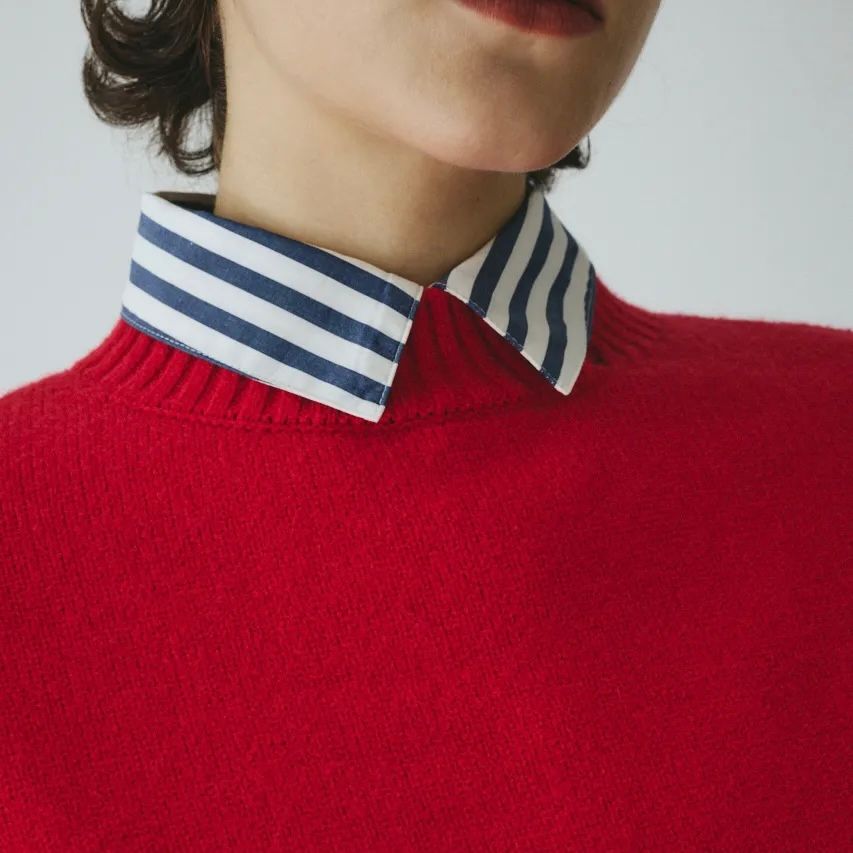 【残り一点】Asymmetrry Hem Knit Tops