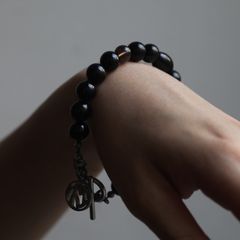 【お取り寄せ注文可能】Single Juzu Bracelet(BLACK)