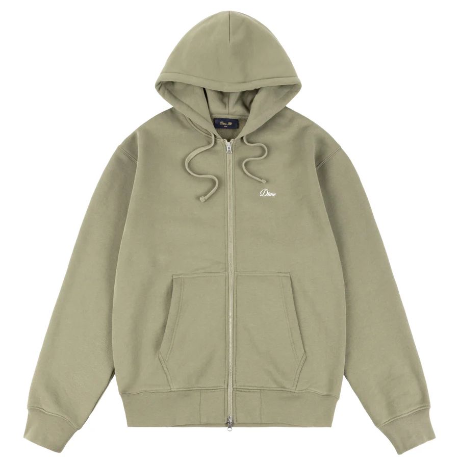 【残りわずか】Cursive Zip Hoodie