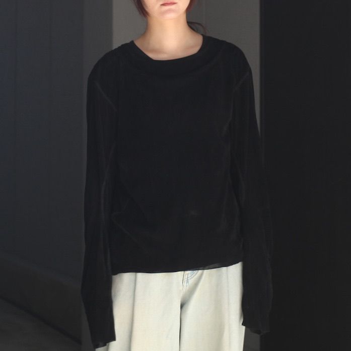 【残り一点】Double Layered Long Sleeve T-shirt