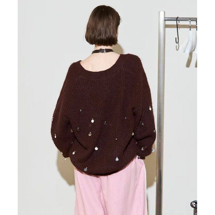 【残り一点】Spangle Knit Cardigan