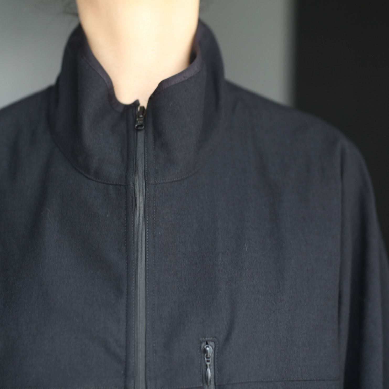 stein - 【残り一点】Fleece×Backside Gabardine Reversible Jacket