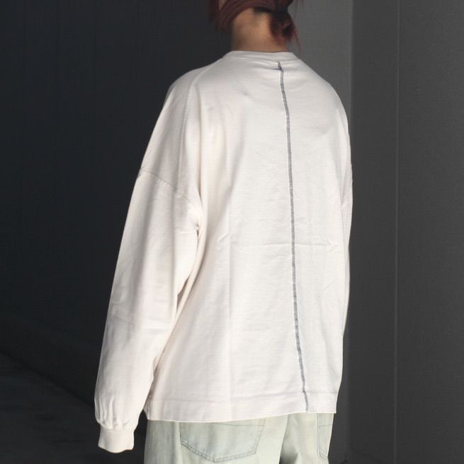 【残り一点】Washed Ordinary L/S Tee With No Effect