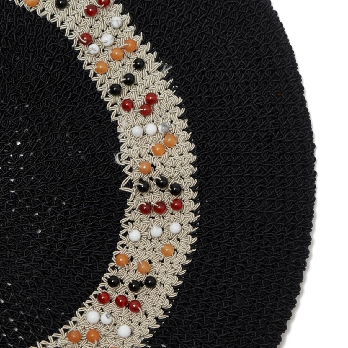 【残り一点】Knitting Beads Beret Hat