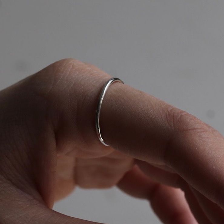 【お取り寄せ注文可能】Silver Minimal Ring
