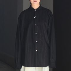 【残り一点】36G Wool Stripe Ideal Shirts