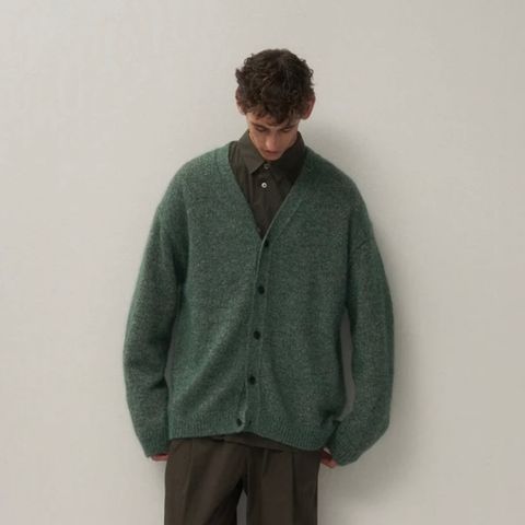 【残り一点】Wool Alpaca Mohair Oversized Cardigan