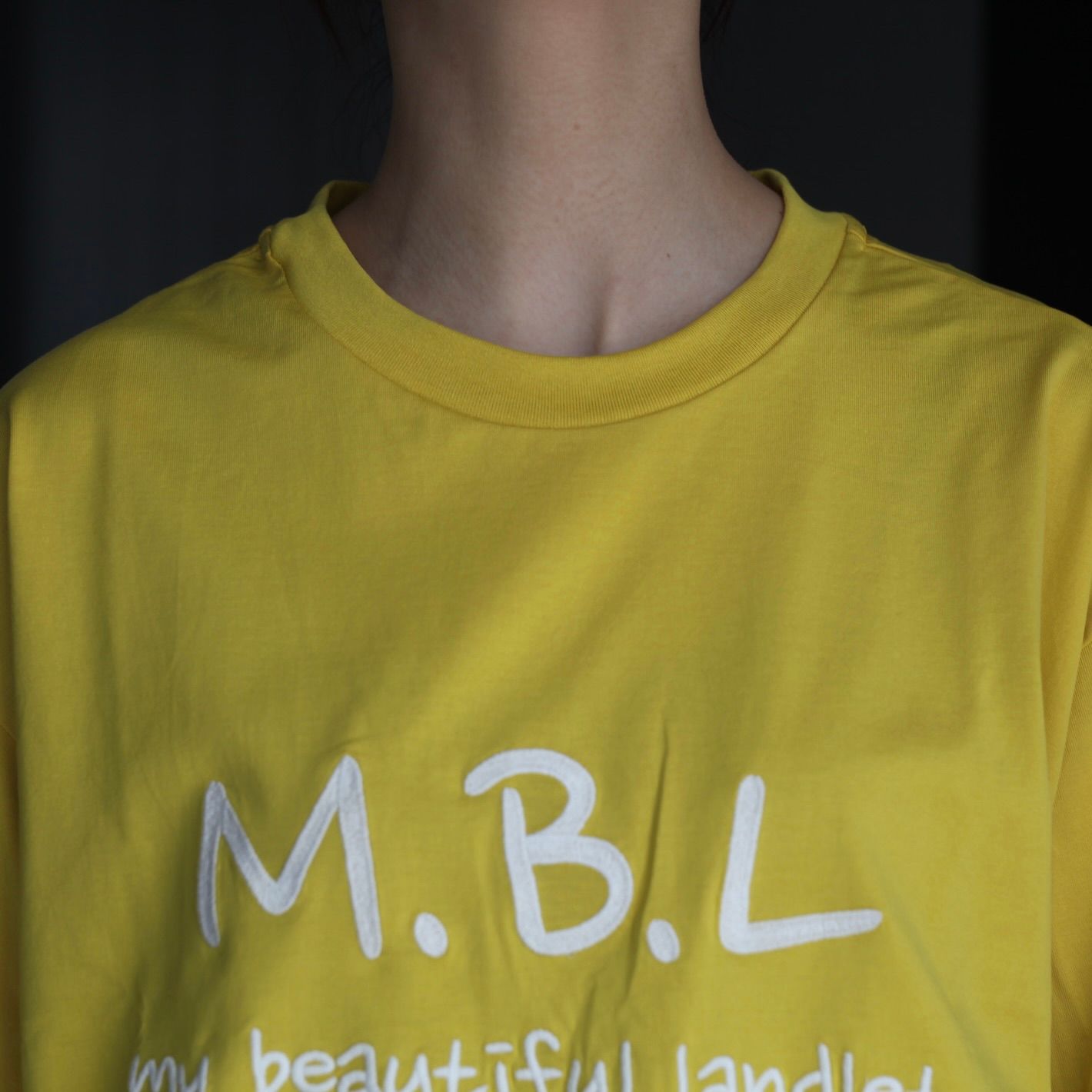 【残り一点】MBLロゴ刺繍Tee
