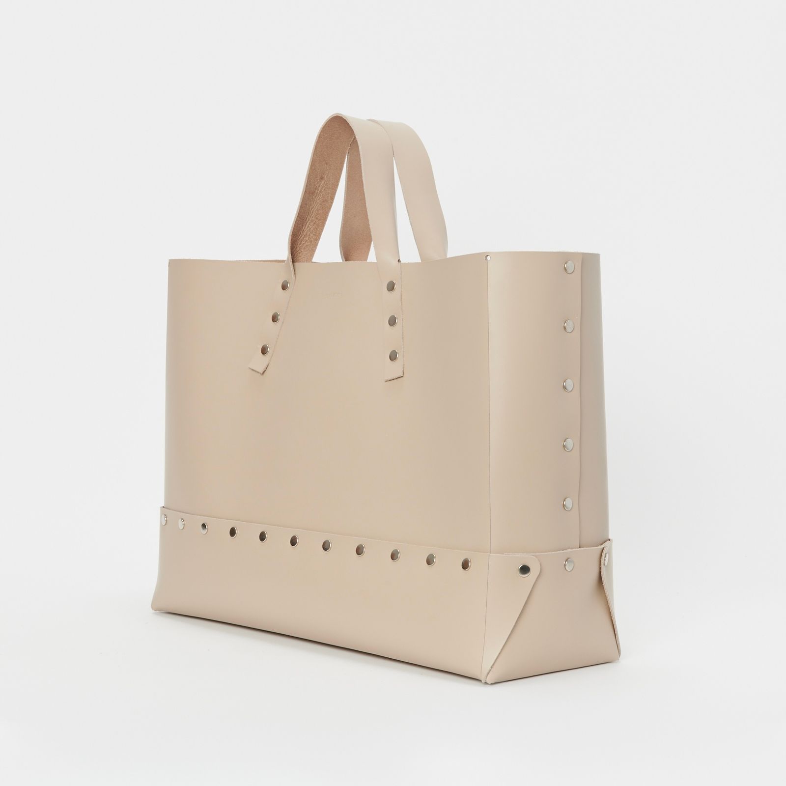 【残り一点】Assemble Rectangle Bag_L(BEIGE)