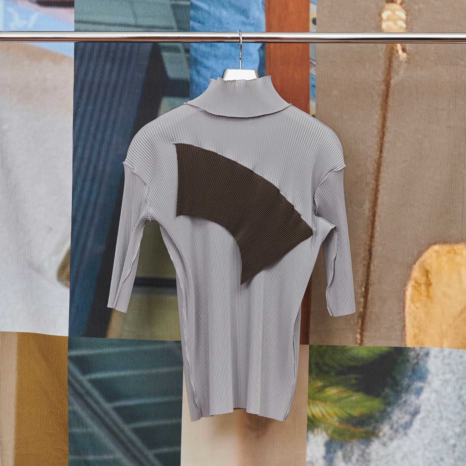 【残り一点】Todo Wave Top Short Sleeve High Neck