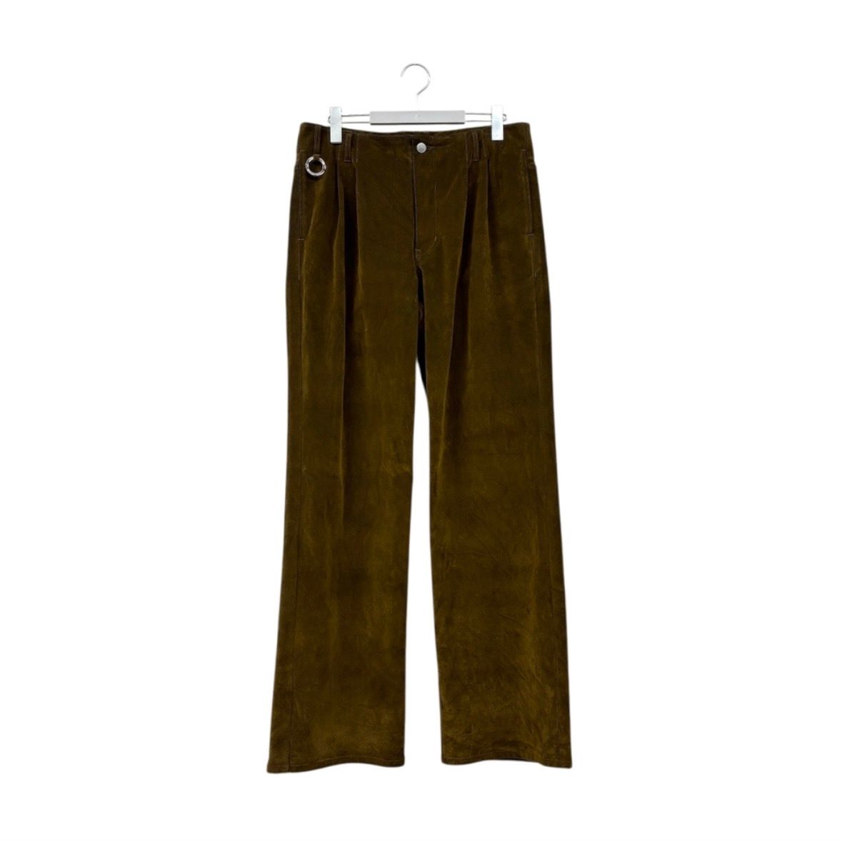 【残り一点】Flocked Denim Wide Tailored Pants