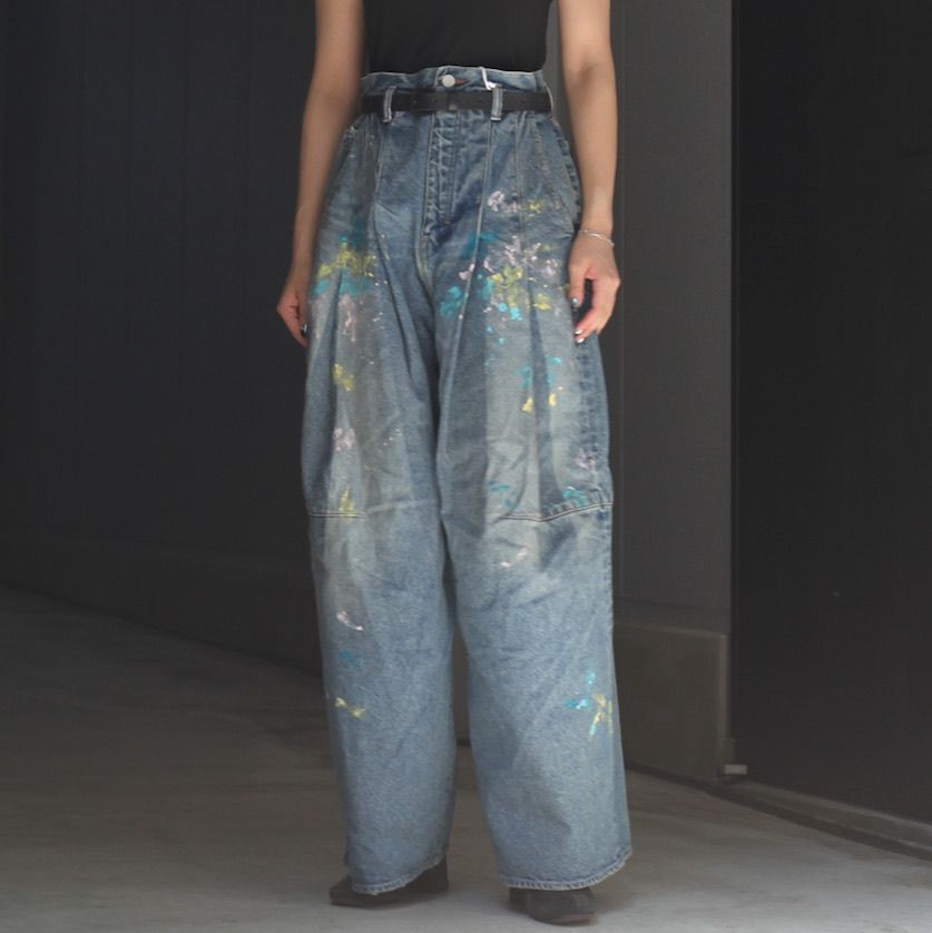 【残り一点】Painted Ordinary City Baggy