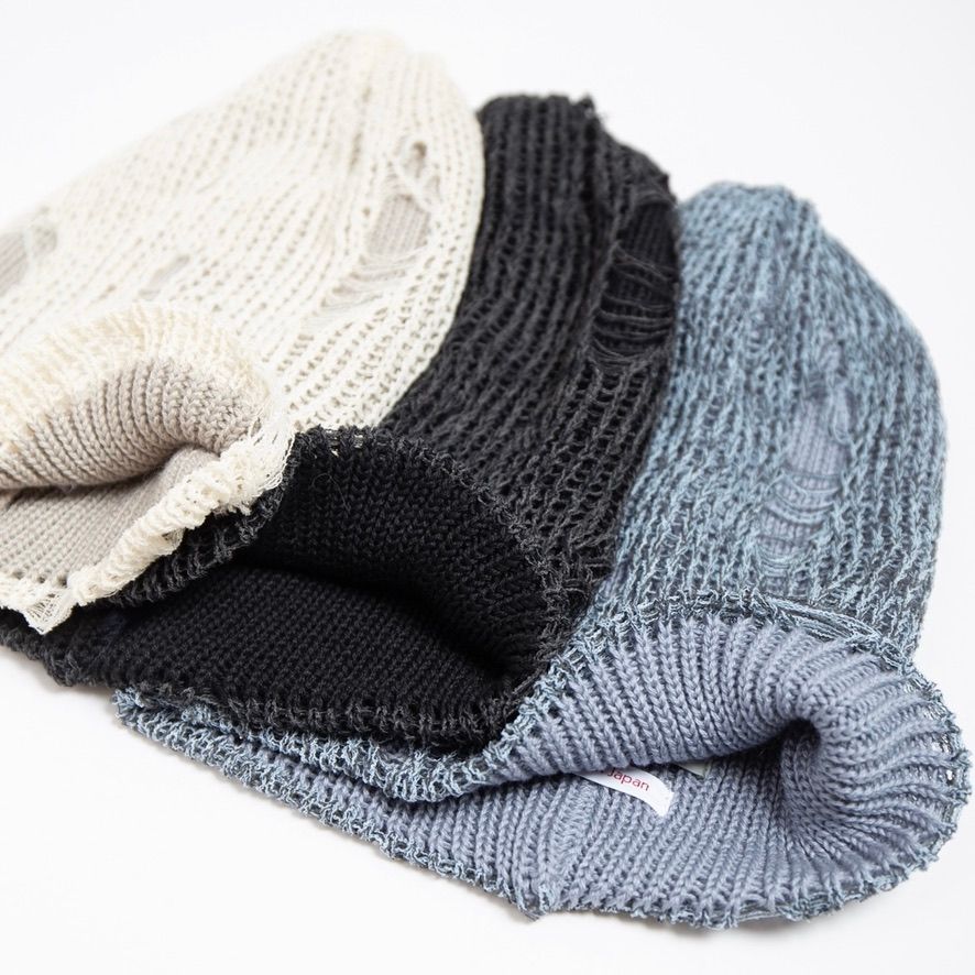 【残り一点】Damage Mesh Beanie