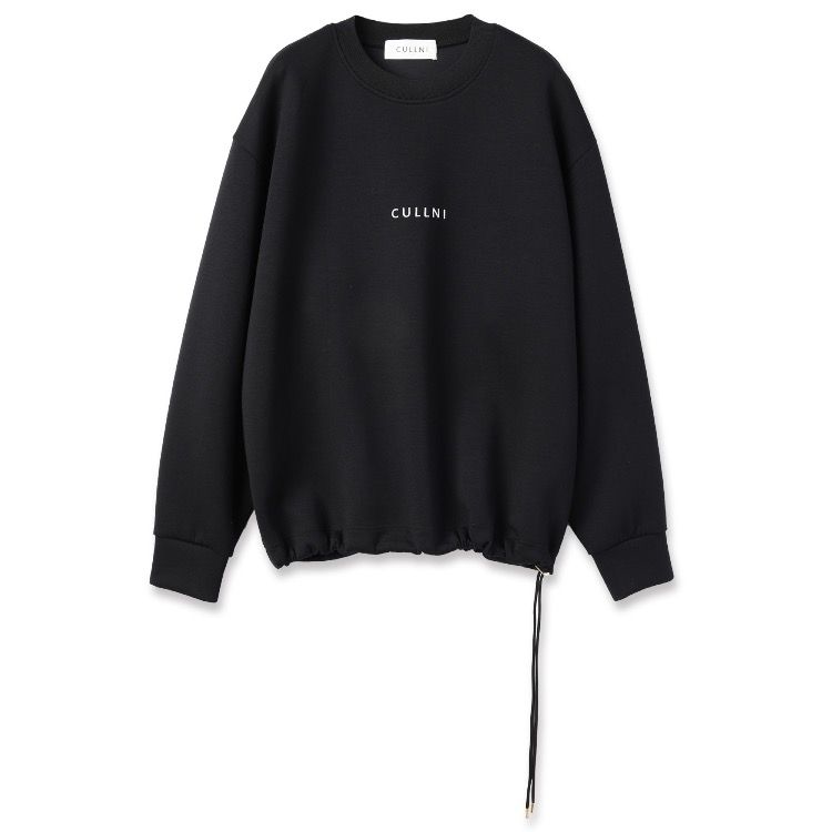 【残り一点】Cullni Logo Embroidery Drawstring Pullover
