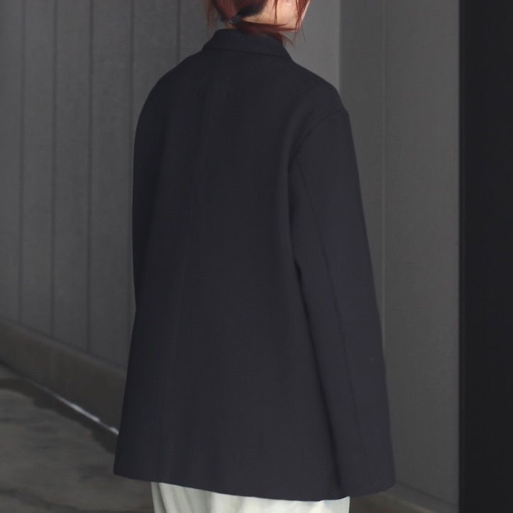 【残り一点】Gradation Pleats Single Breasted Jacket