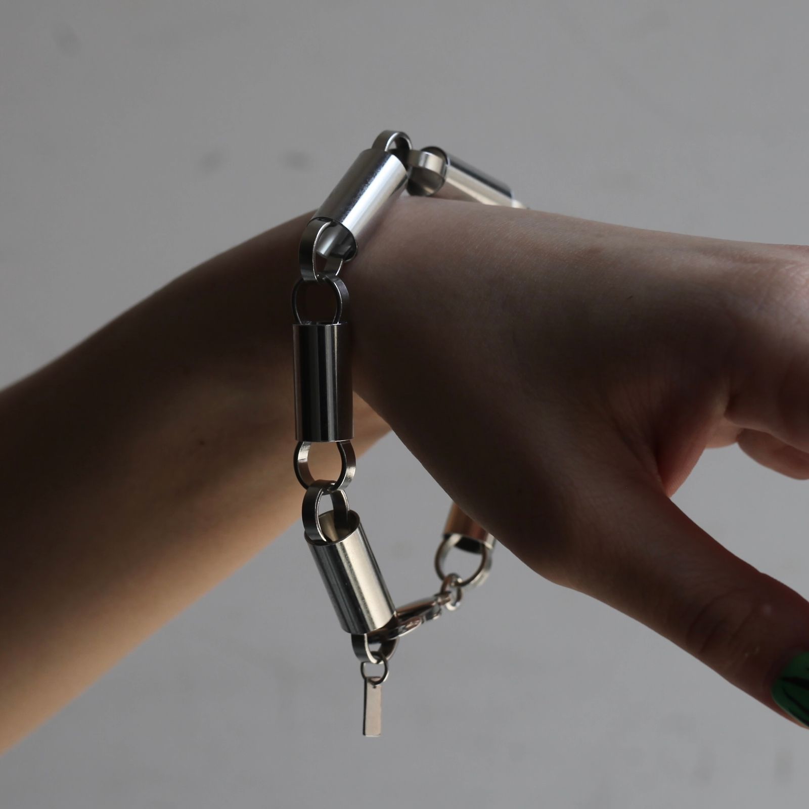 【残り一点】Pipe Chain Bracelet(SILVER)