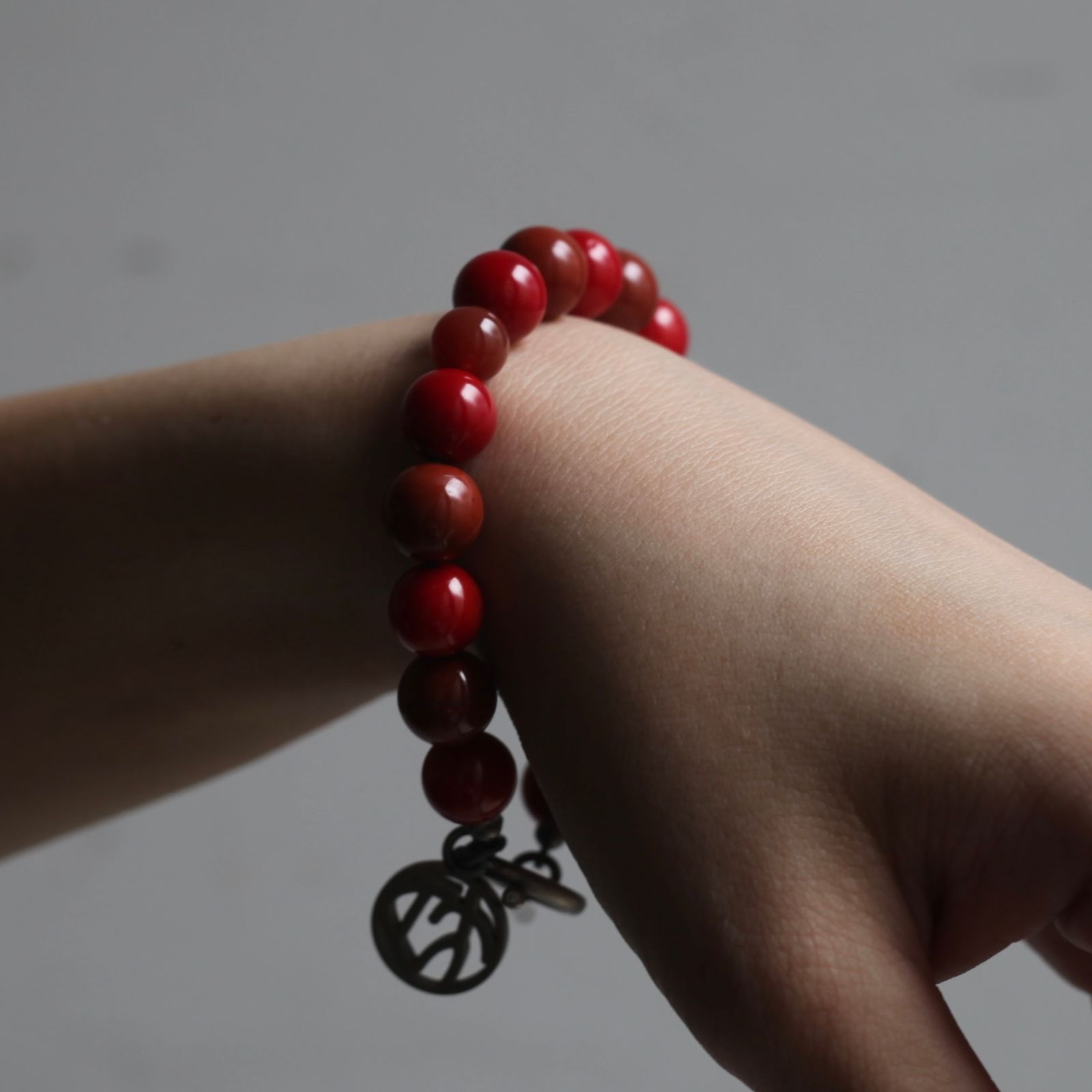 【お取り寄せ注文可能】Single Juzu Bracelet(RED)