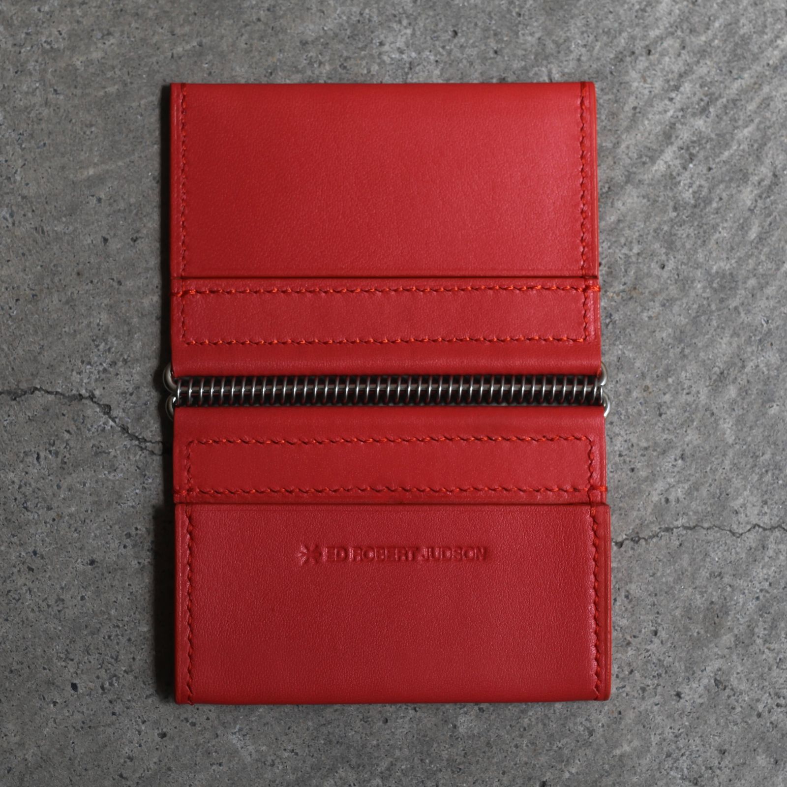 【残り一点】Coil Spring Card Case(HELIX_LAMB)