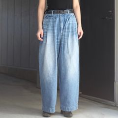 【残り一点】12.5OZワイドデニムパンツ(NO PRINT_USED)